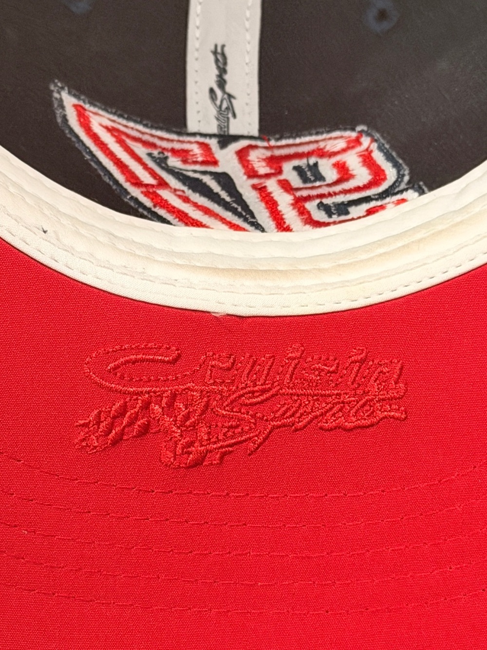 Nascar Navy, White & Red 97 Trucker Hat - Picture 6 of 8